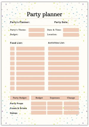 party planner